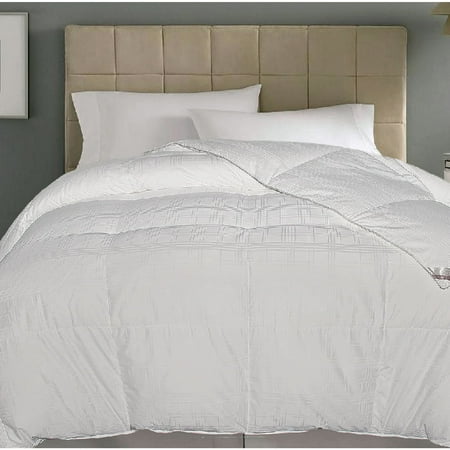 Kathy Ireland Home 500 Thread Count 100 Cotton Windowpane Damask