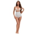 thumbnail image 5 of Unique Bargains Women's Shapewear Panties with High Waist S Light Green, 5 of 6