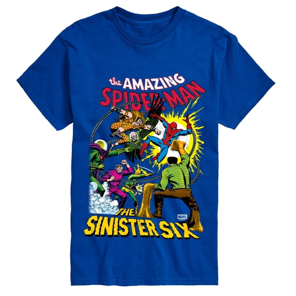 Spider-Man - Sinister Six - Men's Short Sleeve Graphic T-Shirt