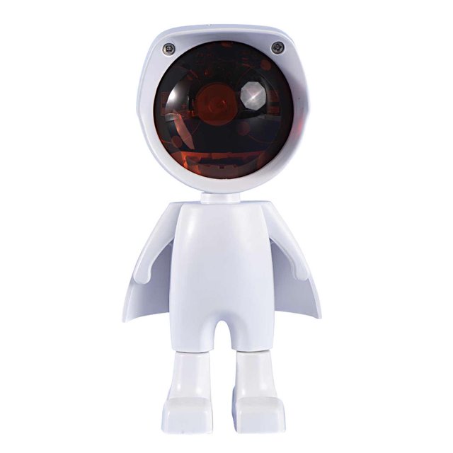 Usb Recargable Luz De Proyección De Puesta De Sol Selfie Fotografía Atmósfera Luz 360 Grados Rotación Robot Forma Anochecer Lámpara De Proyector De Luz Advancent EL008997-00