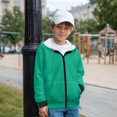 thumbnail image 3 of Uorisanigo Green Boys Girls Long Sleeve Zipper Hoodie Sweatshirt Coat Hooded Sweatshirt for Kids and Toddlers Lightweight Casual Athletic Tops, 3 of 7