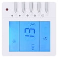 thumbnail image 3 of Termostato LCD, Lectura Rápida de Datos anti interferencia Termostato Programable Paraire Acondicionado Central del Hogar, 3 of 7