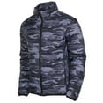 thumbnail image 2 of 9 Crowns Men's Lightweight Puffer Puffy Jacket (Blue/Camo, XX-Large), 2 of 5