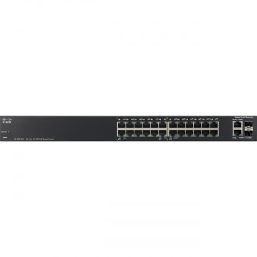 Cisco Commutateur Intelligent SF200-24P à 24 Ports 10/100 PoE