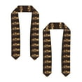 thumbnail image 2 of Easygdp Happy New Year 2025 B Unisex Adult Graduation Stole Shawl 36" Long for Academic Commencements Shawl-Flattened, 2 of 7