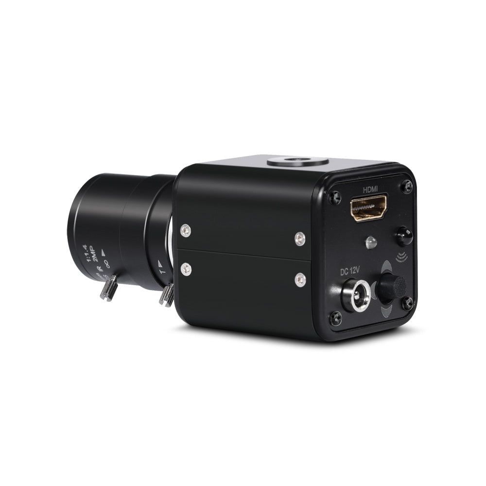 MOKOSE HDMI Camera with 2.8-12mm Varifocal HD Lens, 1080P HD Digital Security Camera, Industry Digital Camera with Interchangeable Lens