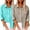 01 Multicolor, variant on Hicidod Womens Cotton Linen Button Down Shirt 2 Pack Spring Casual Long Sleeve Solid Shirts Loose Work Tops with Pockets