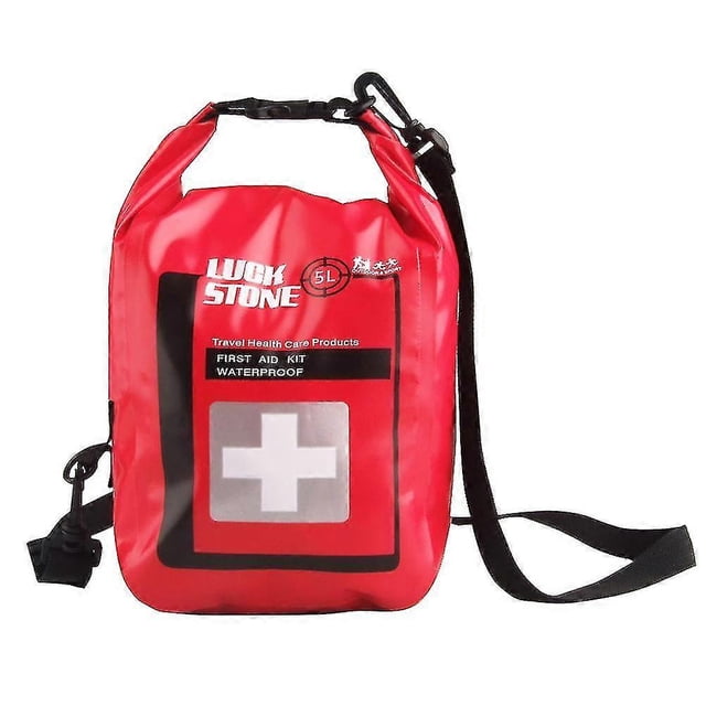 5l Waterproof Small First Aid Kit For Hiking / Backpacking / Camping / Travel / Car & Cycling