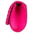 thumbnail image 6 of Vangoddy Women's Anna Diamante Pleated Satin Clutch Purse, 6 of 6