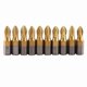 thumbnail image 1 of 10 Pieces Titanium Coated Hex Shank 25mm PH2 Antislip Magnetic Screwdriver Bits Set, 1 of 4