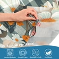 thumbnail image 5 of Yayeee Kitchen Curtains Tier Set of 2 Light Filtering 57"x24" Over Sink Window Panels, Sunny Blooms, 5 of 7