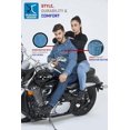 thumbnail image 5 of WICKED STOCK Motorcycle Jacket Men-Jeans Jacket motorcycle-Trucker Jacket for Men-Denim Casual Rugged Wear Riding Jacket, 5 of 6
