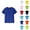 Blue, variant on Kids T Shirts Summer Short Sleeve Breathable Mesh Quick Drying Crewneck Boys Girls T Shirts Workout Athletic Top 2-14 Years
