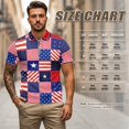 thumbnail image 6 of Garronmavis American Flag Matching Couple Tennis Shirts Quarter Zip Matching Golf Shirts for Couple Mens Shirts Casual for Golf Tennis Hiking Running Gym Moisture Wicking, 6 of 6
