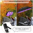 thumbnail image 6 of Purple Abstract Geometric Pattern Extra Large Automatic Umbrella, UV Protection, Waterproof, Auto Open and Close, 6 of 7