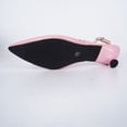 thumbnail image 5 of Viluyesy Pumps for Women Pointed Toe Slingback Kitten Heel Comfortable Dress Work Shoes Casual Walking Pink Size 5.5, 5 of 9
