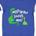 thumbnail image 4 of Inktastic My Papaw Grandpa Loves Me Dinosaur Boys Baby Bodysuit, 4 of 5