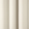 thumbnail image 5 of TWOPAGES Blackout 72 W X 96 L Inch Drape Pinch Pleated Sun Blocking Curtain for Bedroom, 1 Panel, Beige, 5 of 6