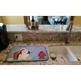 thumbnail image 4 of Carolines Treasures BB2773DDM Dog House Collection Lowchen Dish Drying Mat, 4 of 4
