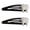Black BK, variant on Tooth Snap Clip Hairpin Y2K Girls Ornaments Headdress Hair Accessories Barrettes Clip Bangs Hairpin Hair Clips