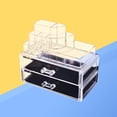 thumbnail image 3 of Tier Drawers Stackable Cosmetics Makeup Organizer and Jewelry Storage Display Box Countertop, 3 of 6