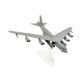 thumbnail image 5 of Maqueta de avión a escala 1:200 de metal fundido con base de exhibición. Modelo de avión para mueble de TV, cafetería, oficina, dormitorio o, 5 of 9