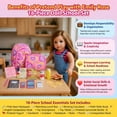 thumbnail image 3 of Emily Rose 18-inch Doll 18-Piece School Backpack and Lunch Accessories Gift Set, 3 of 9