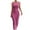 Pink, variant on Ashirexll Summer Dresses for Women 2024, Long Dresses for Women, Sleeveless Strap Long Wrapped Hip Waist Knitted Dress for Women Gray L
