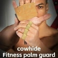 thumbnail image 2 of Cowhide Weightlifting Glove Four-finger Palm Protection Anti-slip, 2 of 8