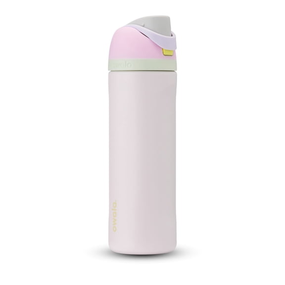 Owala FreeSip Stainless Steel Water Bottle, 24oz, Candy Coated