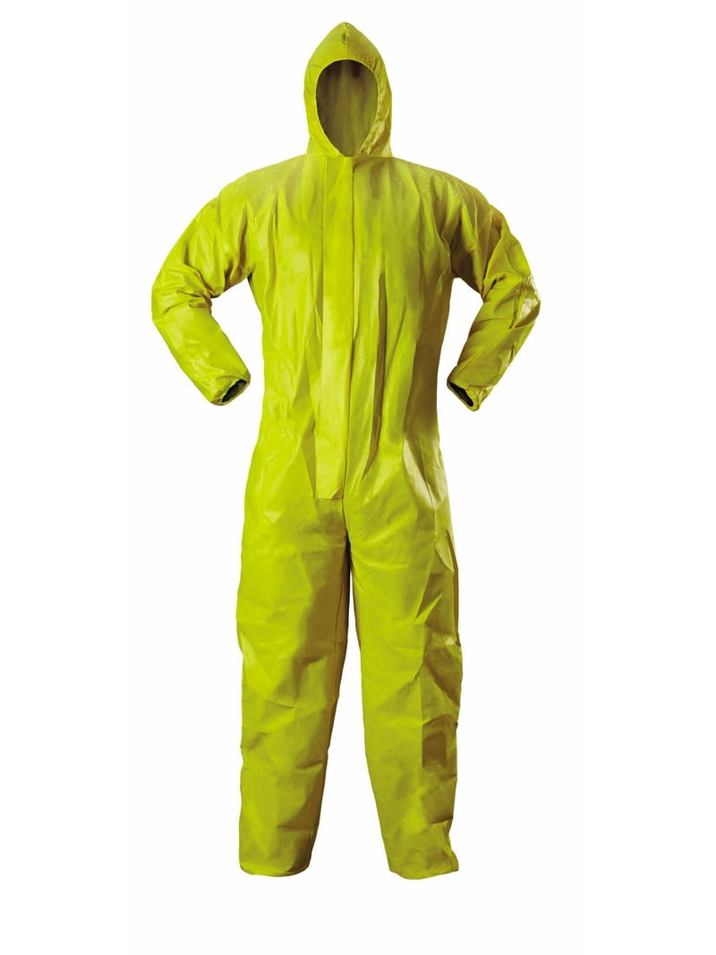 Venom Steel, Disposable Chemical Splash Coverall, Hooded, L/XL