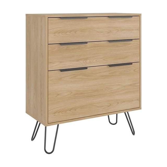 Cómoda para Recámara 3 Cajones Color Madera RTA