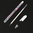 thumbnail image 4 of Fyydes Glitter Pen,4Pcs/Set 0.8mm White Ink  Gel Pen Greeting Card  Marker Pens Writing Supplies, Highlighter Pen, 4 of 11
