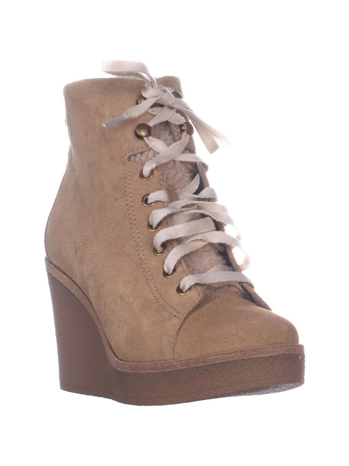ugg wedge lace up boots