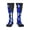 2 Black-1, variant on Women's Knee High Socks Thin Blue Line America Art Thermal Soft Knee Long Socks