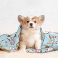 thumbnail image 4 of Yiaed Rabbit Burger Coffee Print Dog Blankets-Cat Blanket Washable for Couch Protection,Puppy Blanket, Soft Plush Reversible Throw Furniture Protector-Medium, 4 of 8