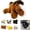 C, variant on Magnetic Plush Cat Car Decor, 5.5-inch Stuffed Animal Ornament for Vehicle Exterior and Interior, Magnetic Decoration for Dashboard, Mirror, and Refrigerator