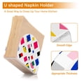 thumbnail image 5 of Yayeee Napkin Holder for Table Set of 2 Kitchen Paper Tissue Organization, Cartoon Graphic, 5 of 8