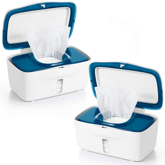 Dispensador de Toallitas para Bebé OXO Tot Perfect Pull Navy - Set de 2