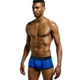 thumbnail image 7 of JOCKMAIL Men's Boxer Briefs Mesh Quick Dry Comfort Mens Boxer Briefs Stretch Trunks, 7 of 7