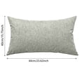 thumbnail image 4 of Lumxatz Set of 1 Outdoor Lumbar Throw Pillows, All Weather Patio Cushions for Furniture, Water and Fade Resistant Decorative Pillows, 4 of 5