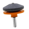 thumbnail image 4 of Almencla Rotary Lawnmower Blade Sharpener Blade Grinder for Power /Hand Drill Orange, 4 of 5