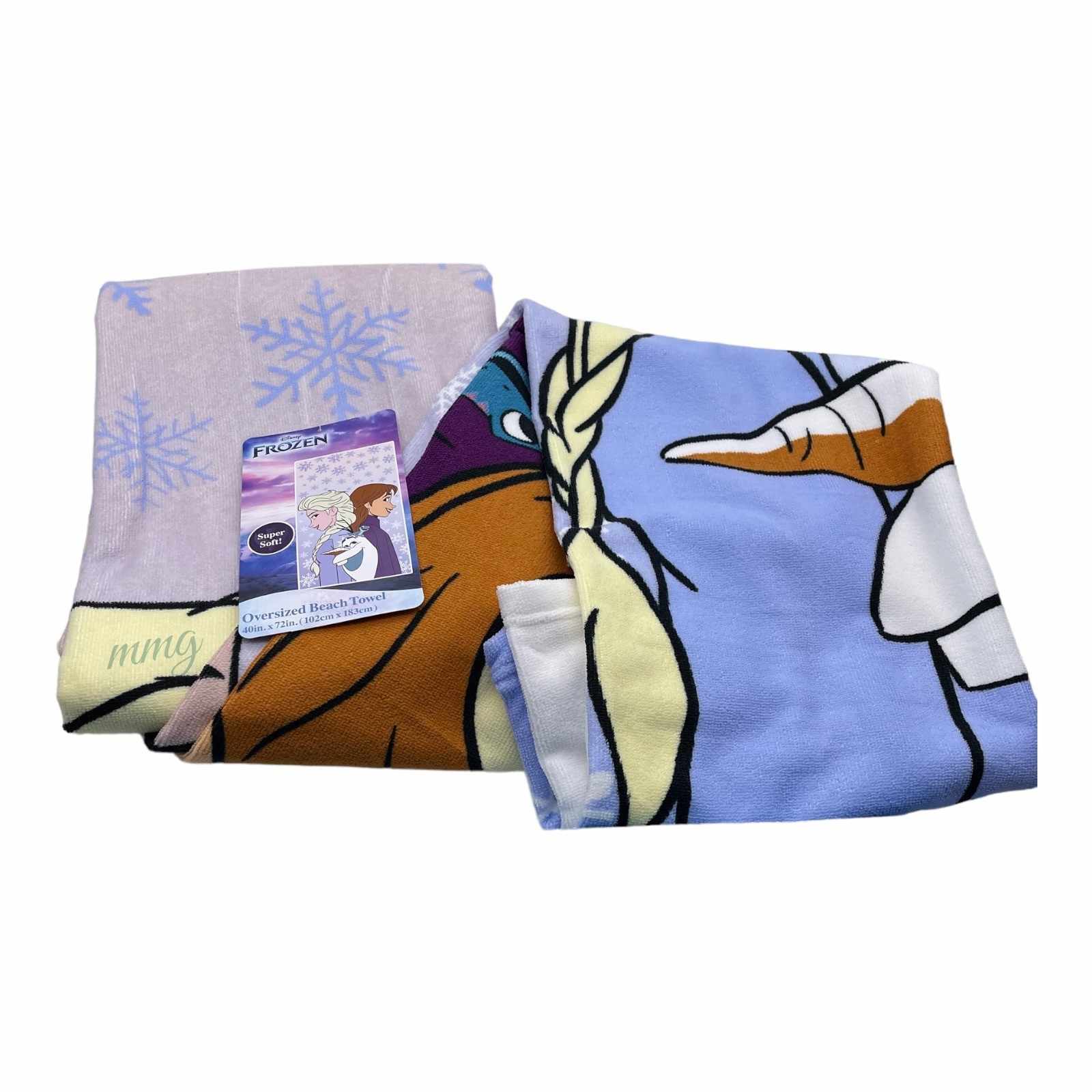 OVERSIZED Beach Towel Frozen In It Together 40" x 72" for Kids Teens Adults