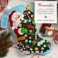 thumbnail image 3 of Bucilla Felt Stocking Kit, Santa's Candy Cane Christmas, 18 in, Multicolor, Felt, 3 of 7