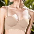thumbnail image 2 of Sngxgn Women's Fit T-shirt Bra, Lightly-lined Underwire Bra(Khaki,34), 2 of 4