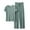 Mint Green, variant on SwiftWear Pajamas Women's Cotton Short Sleeve Sleepwear Pullover Pj Sets Soft Loungewear Casual Pajama Set for Women 2025