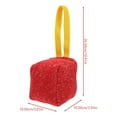 thumbnail image 2 of UNOMOR Pet Interactive Toy Biting Pillow Toy Red Coarse Hemp Indoor Play 1Pcs, 2 of 8