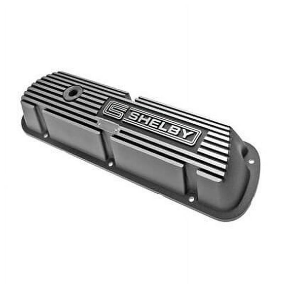 Scott Drake 6A582-S Aluminum Valve Covers With CS Shelby Logo Pair