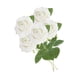 thumbnail image 5 of 5 centros de mesa de flores artificiales para decorar el hogar en San Valentín. Blanco, 5 of 9