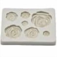 thumbnail image 1 of PEONAVET The Cup Rose Flower Fondant Tools Chocolate, 1 of 6